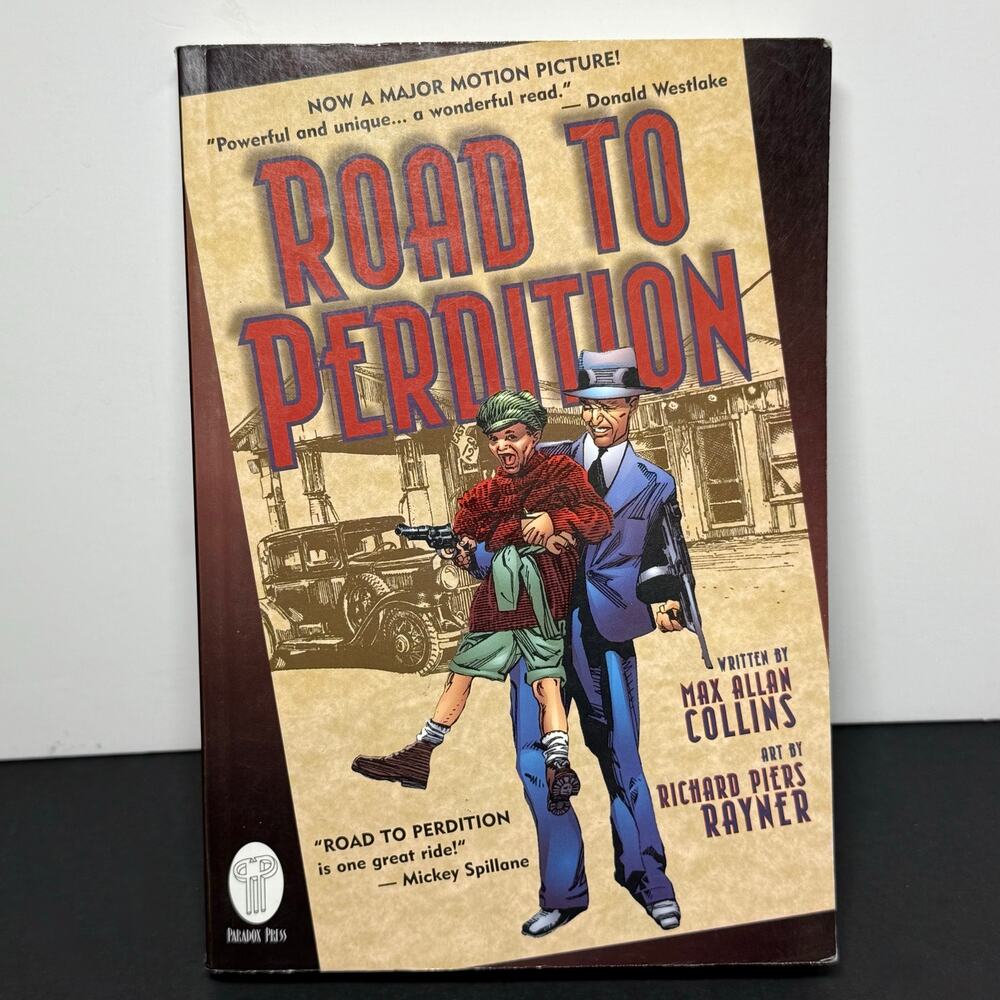 Road‎ to Perdition Graphic Novel Comic - 1998 Max Allan Collins - Dc Comics